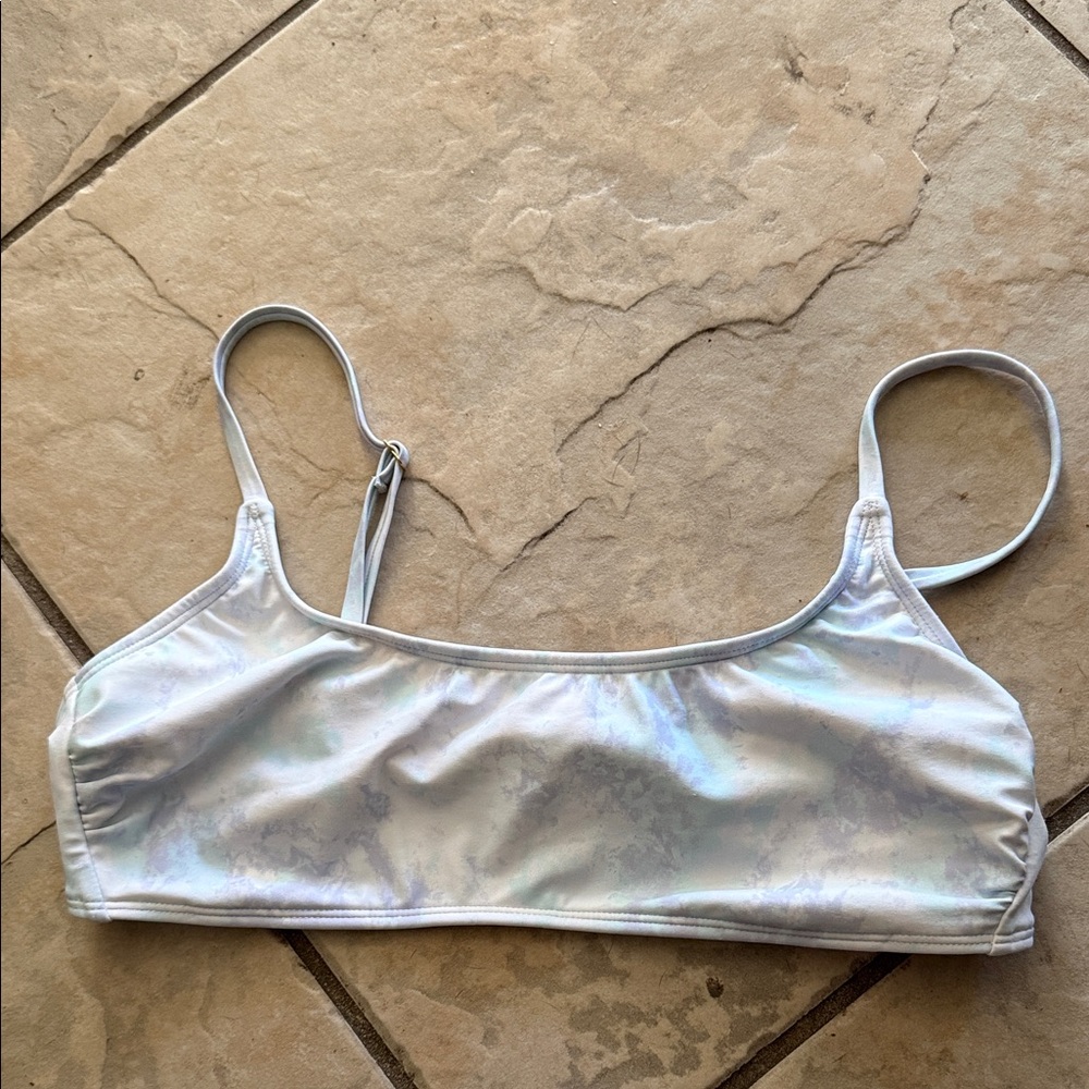 Xhilaration marbled  Bikini Top size l